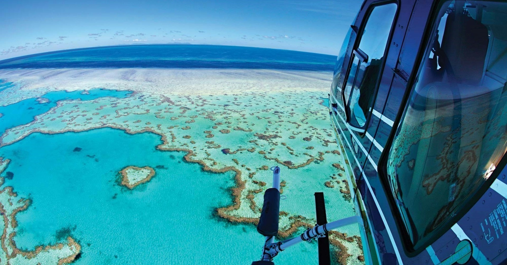 Heart Reef Helicopter Flight